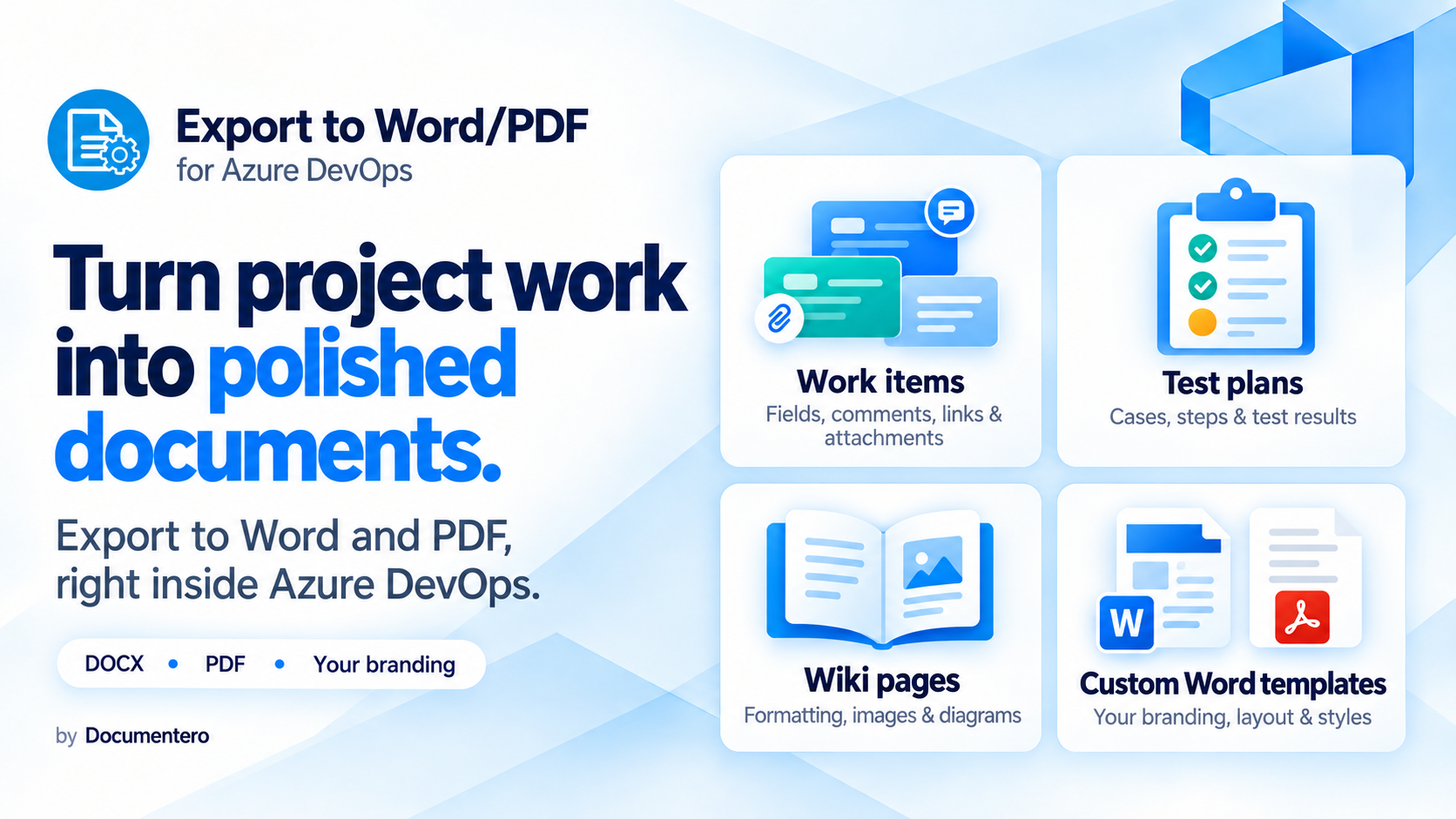 Export to Word/PDF Features